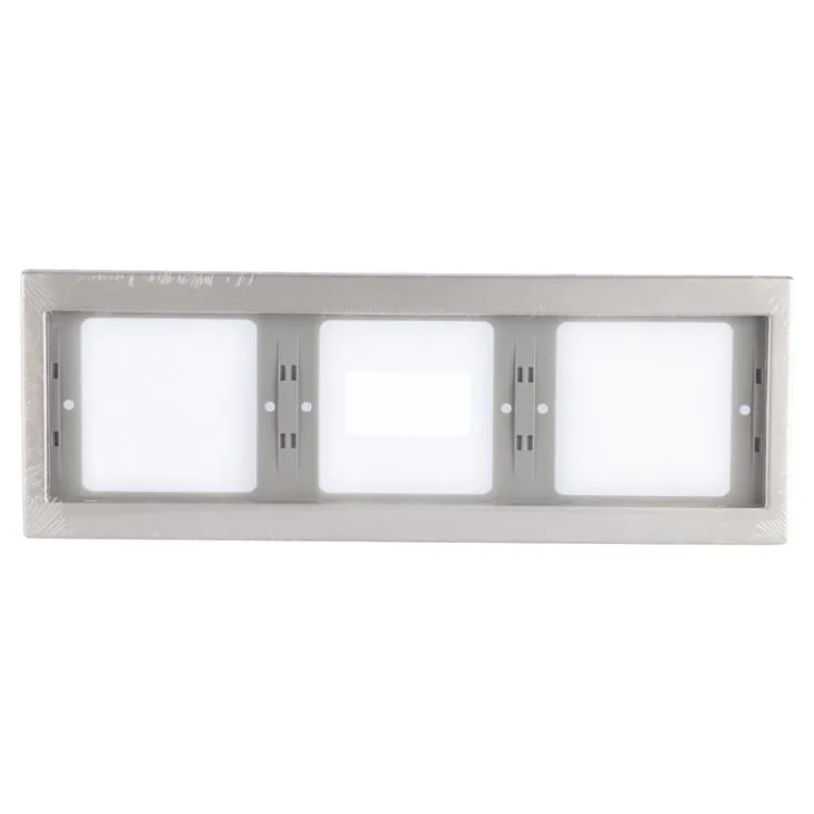 BERKER K5 AFDEKRAAM 3VOUD RVS