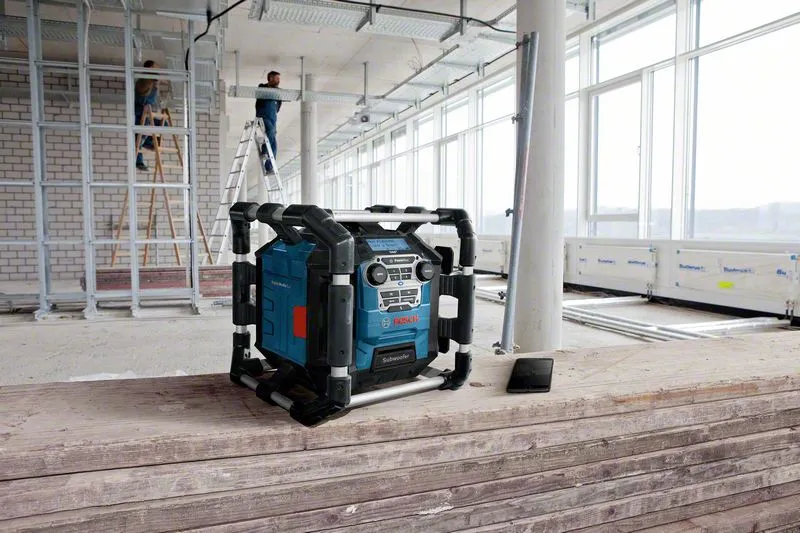 BOSCH PROFESSIONAL GPB 18V5 SC BOUW RADIO | GPB 18V5 SC | USB LADER | DAB  FM  BLUETOOTH